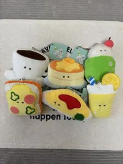 つぶらな瞳 喫茶店 マスコット 6点セット