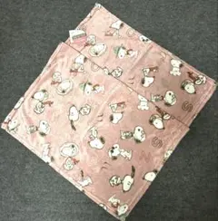 新品 未使用 PEANUTS スヌーピー ひざ掛け クォーターケット