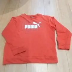 PUMA 長袖カットソー 赤 140