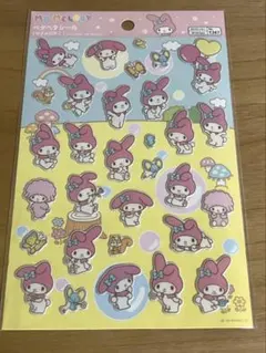 マイメロディ　ペタペタシール　サンリオ　ステッカー