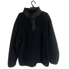 UNIQLO ユニクロ ボア フリースジャケット Ｍブラック メンズ 【中古】