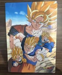 ドラゴンボールZ 下敷き 当時品 平成レトロ 文房具 カード