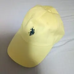 U.S.POLO ASSN. キャップ イエロー