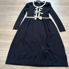 ポールカリボンワンピース フォクシー　ルネ　エムズグレイシー