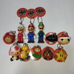 スーパーマリオ　マスコットフィギュア　１１コセット　④