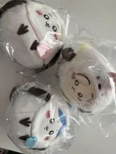 公式品】ちいかわ もぐもぐ本舗 小樽店限定 シマエナガ ぬいぐるみ 3点