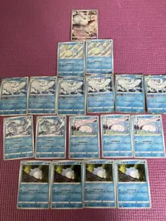 ポケカ　モスノウ　ユキハミ　色違いなど