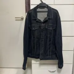 『GU サイズXL』ダークブルー デニムジャケット