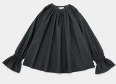 UNITED ARROWS カフタンブラウス ボリュームスリーブ ブラックのサムネイル