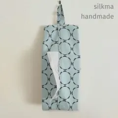 北欧 フラワーリング のボックスティッシュカバー(壁掛け) ハンドメイド