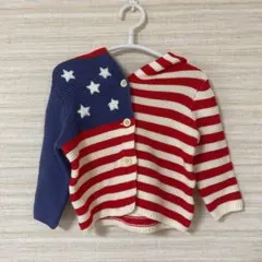 BABY GAP 国旗くま耳パーカー