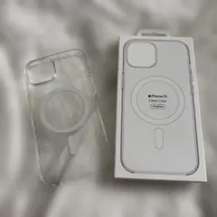 iPhone15 クリアケース純正