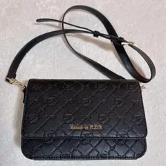 ☆美品☆Maison de FLEUR モノグラムカブセショルダーバッグ