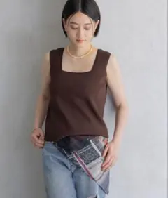 接触冷感 FROZZEE2WAYタンクトップ A part by アパートバイのサムネイル