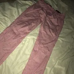 チェック柄カジュアルパンツ Sサイズ即買い大歓迎