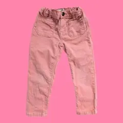 キッズ古着 OSHKOSH pink glitter pantsのサムネイル