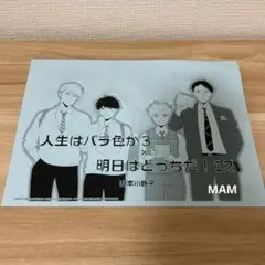 山本小鉄子 特典 ペーパー 人生はバラ色か？ 明日はどっちだ