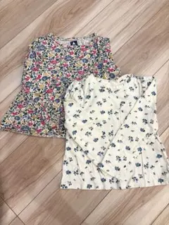 baby gap & GAP 花柄長袖カットソー 2枚セット 5歳用
