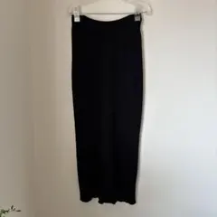 ユニクロ　マメクロコラボ　リブ編み タイトスカート L