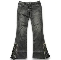 00s archive Midas ギミック ダブルウエスト 刺繍フレアデニム 2025年最新】midasデニムの人気アイテム - メルカリ