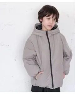 【新品】GLOBALWORK ライトウォームブルゾン 130cm モカグレージュ