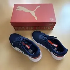 メンズレディース　Puma ネイビー スニーカー