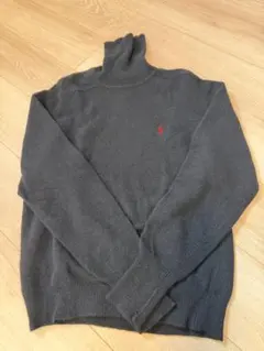 POLO RALPH LAUREN タートルネックニット ブラック