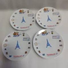 リラックマ お皿 ガトー・ド・プレート 4枚セット Joshin非売品