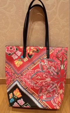 Desigual デシグアル トートバッグ 花柄 総柄 肩掛け