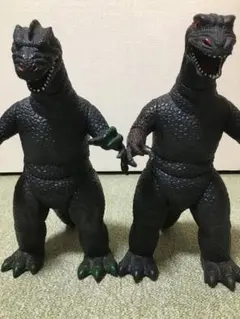 イワクラ 特撮大百科 大巨獣ガッパ・羽田空港親子再会ビネット 親子3体
