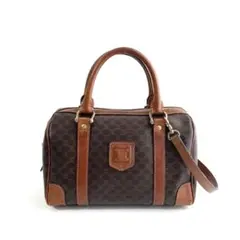 【美品〜良品】セリーヌ 2way ハンドバッグ トリオンフ マカダム