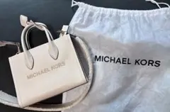 MICHAEL KORS ホワイト トートバッグ