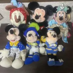 ミッキー&ミニー　ぬいぐるみセット