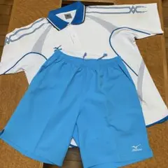 Mizuno ポロシャツ (Oサイズ)ショートパンツ (Lサイズ)セット