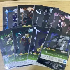 ヒロアカ　A4クリアファイル　コンプリート