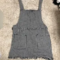 デニム サロペット ジャンパースカート