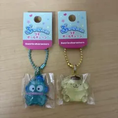 【新品】Sanrio ぷっくりったい プチボールチェーン キーホルダー