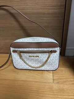 Michael Kors ショルダーバッグ ホワイト/ブラウン