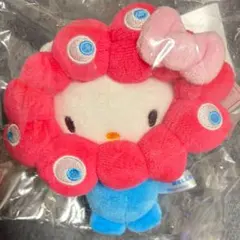 【大阪関西万博】ミャクミャク×サンリオ　なりきりぬいぐるみハローキティBCカラー