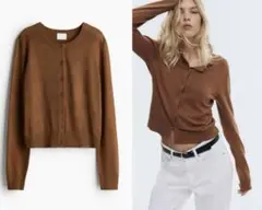 h&m ファインニットカーディガン　Mサイズ