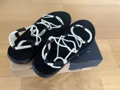 (新品未使用)Teva サンダル ブラック ホワイト 25.0cmのサムネイル