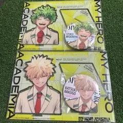 僕のヒーローアカデミア アクリルスタンド、缶バッジセット