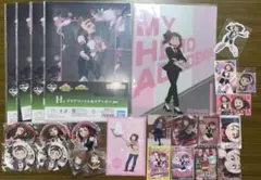 麗日お茶子 まとめ売り ヒロアカ クリアファイル カード 缶バッジ ステッカー