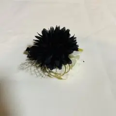 コサージュ風　髪留め　クリップ
