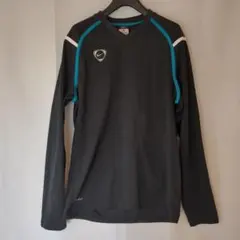 美品Lサイズ⭐Nike DRI-FIT 長袖速乾Tシャツ グレー系
