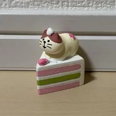 デコレ コンコンブル 桜ケーキ猫