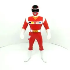 ソフビ メガレッド 約12cm 電磁戦隊メガレンジャー フィギュア