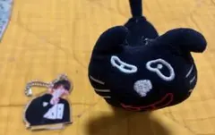 キヨ猫キーホルダー とキヨアクスタとラバーバンド