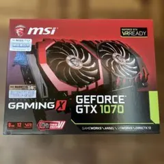 【ジャンク扱い・中古】MSI GTX 1070 Gaming X 8G