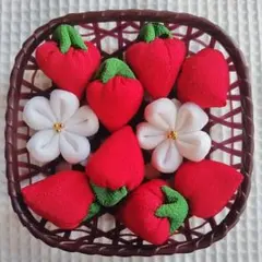 フェルトハンドメイド ミニ柏餅ミニ桜餅 ミニうさぎ和菓子セット
